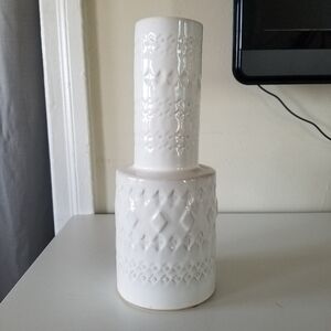 West Elm | Stamped Ceramic Vase